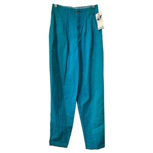 Vintage 80s Levis Kings Point Pleated High Rise Pants Size 4 Retro Deadstock NEW